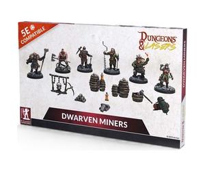 Dungeons And Lasers: Dwarven Miners - Brand New