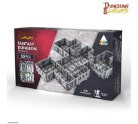 Dungeons & Lasers: PrismaCast Pre-Painted Fantasy Dungeon
