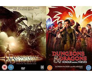 Dungeons & Dragons 2 Movie Collection DVD - Dungeons and Dragons: Wrath of the Dragon God / Honour Among Thieves DVD