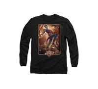 Dungeons & Dragons - 2024 Bard Key Art Long Sleeve T-Shirt Hasbro Black S
