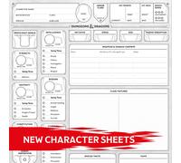 Dungeons & Dragons 2024 Character Sheets