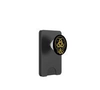 Dungeons & Dragons 50th Anniversary Gold Flame Vintage Logo PopSockets PopWallet for MagSafe