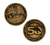 Dungeons & Dragons 50th Anniversary Original Red Box Cover Coin