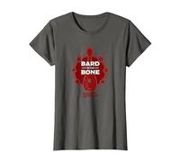 Dungeons & Dragons Bard Bone T-Shirt, Women, Asphalt Grey, Medium