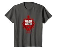 Dungeons & Dragons Bard Bone T-Shirt, Youth, Asphalt Grey, X-Small