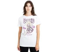 Dungeons Dragons Bard Glam Rock Tour Ladies T Shirt, White, XX-Large
