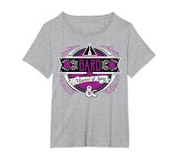 Dungeons & Dragons Bard Master of Song T-Shirt, Women's Plus, Heather Grey, 4X