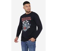 Dungeons & Dragons Beholder Die Mens Long Sleeve Mens T-Shirt Black Dungeons & Dragons Black XXL