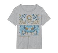 Dungeons & Dragons Beholder Panels T-Shirt, Women's Plus, Heather Grey, 3X