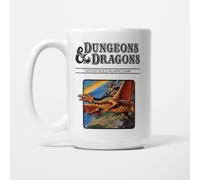 Dungeons & Dragons Black Box Mug, D20 Dnd Board Games Gift, 15oz