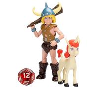 Dungeons & Dragons Cartoon Classics Age 4+ 6-Inch-Scale Bobby & Uni 2-Pack Action Figures D&D Toys,Multicolor