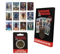 Dungeons & Dragons Class Cards and D20 Flip Coin Set