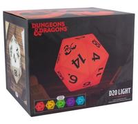 Dungeons & Dragons D&D D20 Multicolor USB Desktop Lamp