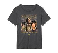 Dungeons & Dragons Darkness Protect Me Shadowheart Showcase T-Shirt, Women's Plus, Dark Heather Grey, 6X
