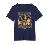 Dungeons & Dragons Darkness Protect Me Shadowheart Showcase T-Shirt, Women's Plus, Navy Blue, 5X