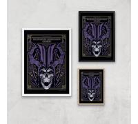 Dungeons & Dragons Dungeon Master Giclee Art Print - A3 - White Frame