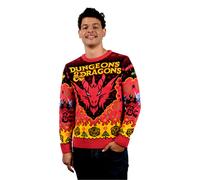 Dungeons & Dragons: Fantastic Creatures Christmas Jumper - XXL