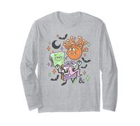 Dungeons & Dragons Halloween Classic Cartoon Monsters Long Sleeve T-Shirt