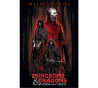 Dungeons & Dragons: Honor Among Thieves Infernal Union Poster in Red Dungeons & Dragons: Honor Among Thieves Red