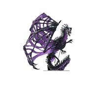 WizKids D&D Icons of The Realms: Black Dracolich Boxed Miniature Pre-Painted