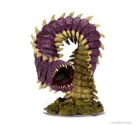 WizKids, D&D Icons of the Realms Miniatures: Fangs and Talons- Purple Worm Premium Set, Miniature Game, Ages 12+, 2 Players, 60 Minutes Playing Time
