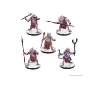 WizKids D&D Miniatures - Kuo-Toa Warband, 5 Count, Plastic, Multicolor, Collectable