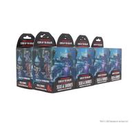 WizKids D&D Icons of the Realms: Seas & Shores (Set 29) Booster Brick (8 Miniatures, 1 Rulebook, 10 Terrain Tiles) - Tabletop RPG Booster Pack - Age 14+
