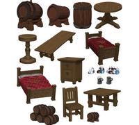 Dungeons & Dragons Icons of the Realms: The Yawning Portal - Beds & Bottles Pack