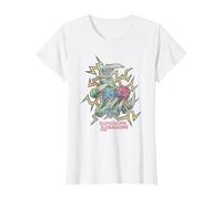 Dungeons & Dragons Kelek Wizard T-Shirt, Women, White, 3X-Large