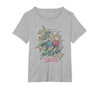 Dungeons & Dragons Kelek Wizard T-Shirt, Women's Plus, Heather Grey, 3X