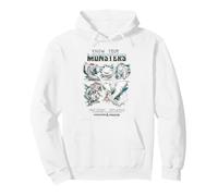 Dungeons & Dragons Know Your Monsters Pencil Sketch Chart Pullover Hoodie
