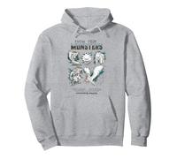 Dungeons & Dragons Know Your Monsters Pencil Sketch Chart Pullover Hoodie, Adult Unisex, Heather Grey, XX-Large