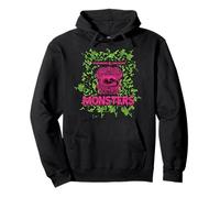 Dungeons & Dragons Mimic Monster Treasure Chest Neon Logo Pullover Hoodie