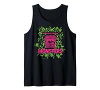 Dungeons & Dragons Mimic Monster Treasure Chest Neon Logo Tank Top