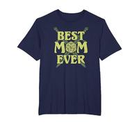 Dungeons & Dragons Mother's Day Best Mom Ever Dice Swords T-Shirt, Men's Big and Tall, Navy Blue, 6X Tall