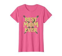 Dungeons & Dragons Mother's Day Best Mom Ever Dice Swords T-Shirt, Women, Pink Heather, XX-Large