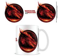 Pyramid International Dungeons and Dragons Mug (Dragon Design) 11oz Ceramic White Mug, Coffee Mug & Dungeon and Dragons Gifts - Official Dungeon & Dragons Merchandise