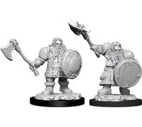 Dungeons & Dragons Nolzur's Marvelous Unpainted Miniatures (W11) Male Dwarf Fighter
