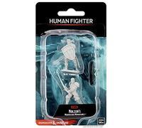 WizKids Dungeons & Dragons Unpainted Miniature - Male Human Fighter - Nolzur's Marvelous (73673)