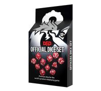 Dungeons & Dragons - Official Dice Set: Polyhedral Plastic RPG Dice Set