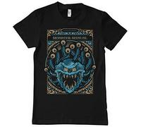 Dungeons & Dragons Officially Licensed Monsters Manual Mens T-Shirt Black