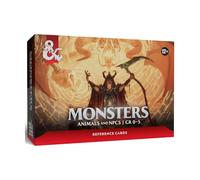 Dungeons & Dragons Reference Cards - Monsters (Animals and NPCs) | D&D Accessories (English Version)