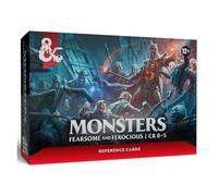 Dungeons & Dragons Reference Cards - Monsters (Fearsome and Ferocious) | D&D Accessories (English Version)