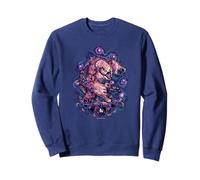 Dungeons & Dragons Starry Night Owlbear Painted Neon Logo Sweatshirt