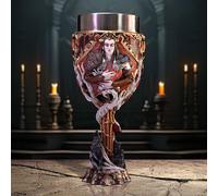 Nemesis Now Dungeons & Dragons Strahd Goblet, Decorative Fantasy Drinking Cup, Medieval Gothic Design, Collectible Gaming Merchandise