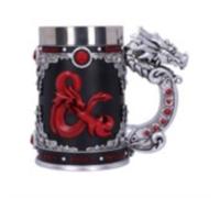 Nemesis Now Dungeons & Dragons Fantasy Role Play Die D20 Tankard, Polyresin, Bla