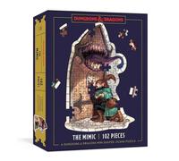 Dungeons & Dragons - The Mimic Edition Mini Shaped Jigsaw Puzzle (102 piece)