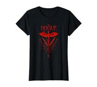 Dungeons & Dragons The Rogue Class Stealth Swords Logo T-Shirt, Women, Black, Small
