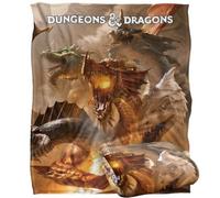 Dungeons & Dragons Tiamat Blanket White (One Size)