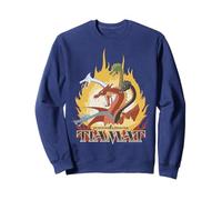 Dungeons & Dragons Tiamat Flames Portrait Sweatshirt